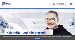 Desktop Screenshot of kehl-klima.de